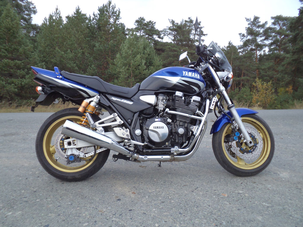 Yamaha XJR 1200 дуги безопасности