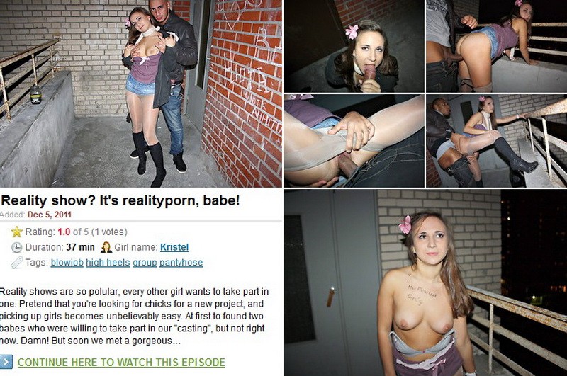 Reality show? It s realityporn, babe!