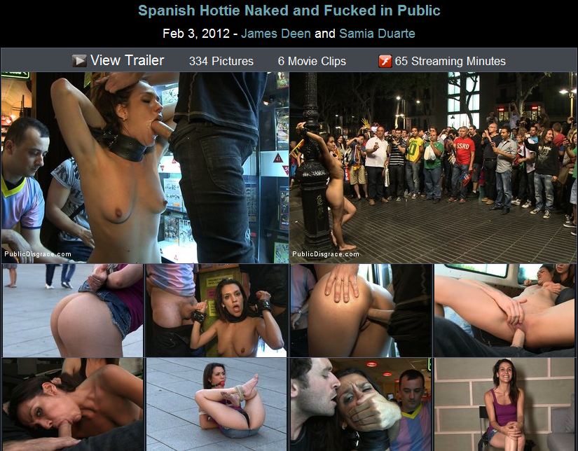 Feb 3, 2012 - James Deen and Samia Duarte  / Spanish Hottie Naked and Fucked in Public