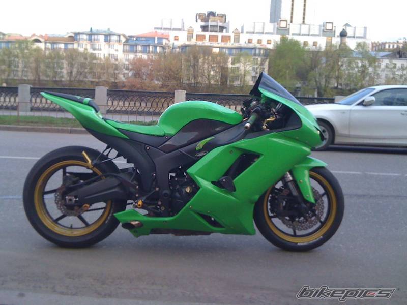 Kawasaki zx6r 2007 2008 кастом